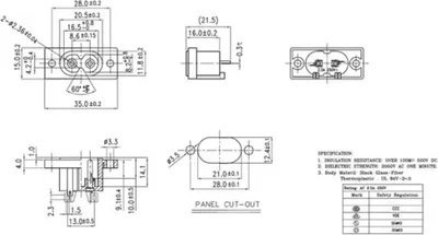 Produktbild von Sweeta KALTGERÄTE-STECKVERBINDER - STECKER