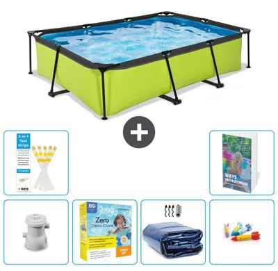 Zdjęcie produktu dla Basen Exit, prostokątny – 300 x 200 x 65 cm – 7 elementów  S181