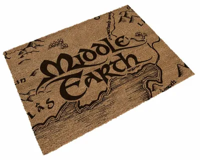 Produktbild von SD Toys Herr der Ringe Fußmatte Middle Earth 60 x 40 cm
