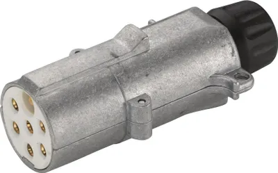 Produktbild von Stecker Schraubkontakt 24 V 7-polig 3731 S-Typ HELLA für u.a. SCANIA