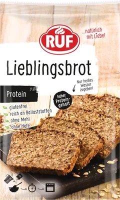 Produktbild von RUF Lieblingsbrot Protein Backmischung