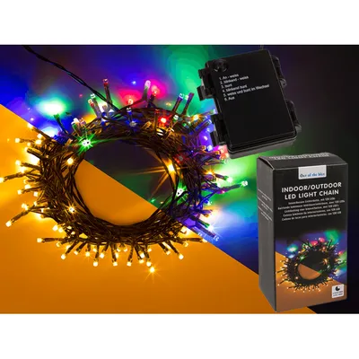 Zdjęcie produktu dla Łańcuch świetlny LED Out of the Blue 120 LED zasilany bateryjnie