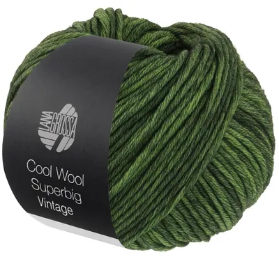 Produktbild von Lana Grossa - Cool Wool Superbig Vintage 7292 grasgrün