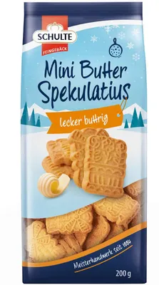 Produktbild von Schulte Mini Butter-Spekulatius, 200g