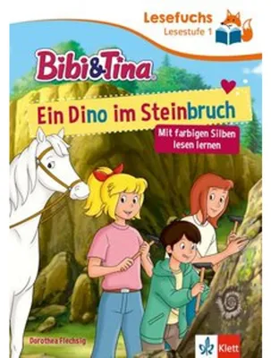 Produktbild von Lesefuchs Bibi & Tina: Ein Dino im Steinbruch Lesestufe 1