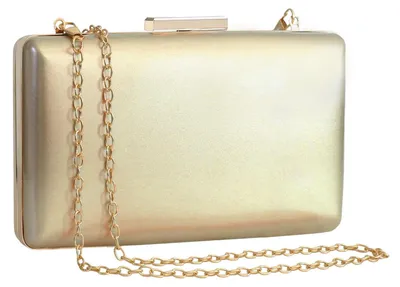 Produktbild von Solidchoice – Abendtasche aus glänzendem Leder für festliche Anlässe