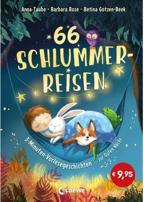 Produktbild von 66 Schlummerreisen - 3-Minuten-Vorlesegeschichten zur Guten Nacht