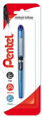 Zdjęcie produktu dla Cienkopis kulkowy Pentel EnerGel BLN15 0,5 mm niebieski 1 szt.