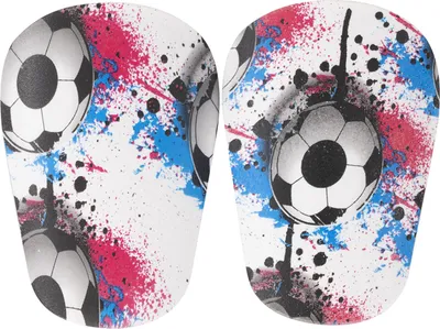 Produktbild von 1 Paar Fußball-Schienbeinschoner, Stoßdämpfung, Mini-Schienbeinschoner, leichte Schienbeinschoner zum Schutz von Fußballtrainingsspielen, Geschenk für Fußballbegeisterte