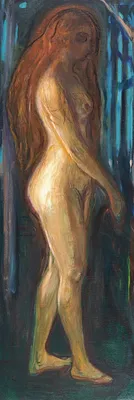 Produktbild von Edvard Munch Kunstdruck Bild - Metabolismus, 1898-1899 (158 x 53 cm)