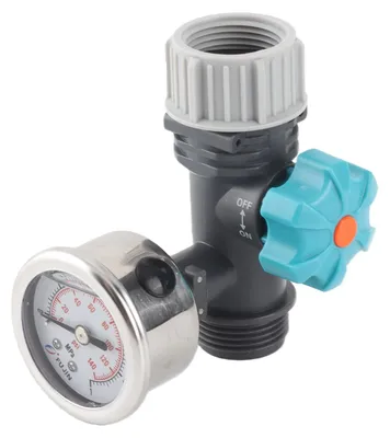 Obrázek produktu pro Regulátor tlaku vody G3/4 s manometrem pro zavlažování