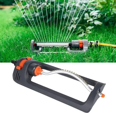 Image de Arroseur de jardin pour pelouse, oscillant, réglable, à raccord rapide