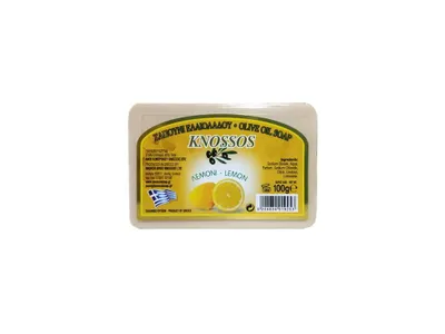 Obrázek produktu pro Knossos Řecké olivové mýdlo s vůní citronu 100gr