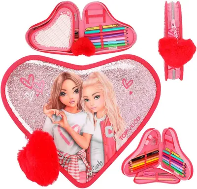 Produktbild von TOPModel Herz-Federtasche ONE LOVE