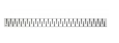 Image de Alcadrain Grille de douche ZIP pour caniveau de douche, acier inoxydable mat 850 mm