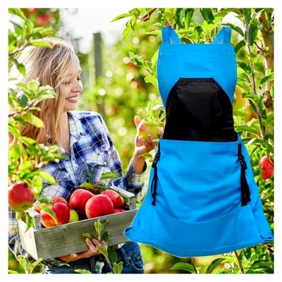 Produktbild von Verstellbare, wasserdichte Gartenschürze mit Kordelzug für Gartenarbeiten