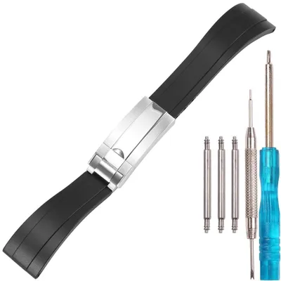 Image de Solidchoice - Bracelet en caoutchouc pour différents modèles, 20 mm, étanche