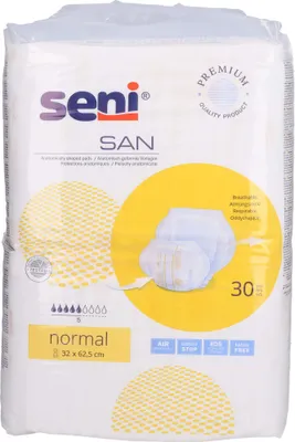 Produktbild von SAN SENI normal Inkontinenz-Vorlage, 30 St. Einlagen