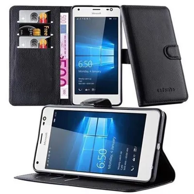 Zdjęcie produktu dla Cadorabo DE-105710, Nokia, Nokia Lumia 850, Czarny