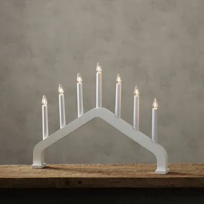 Immagine prodotto di Lampadario da finestra a LED 'House', 7 luci, bianco
