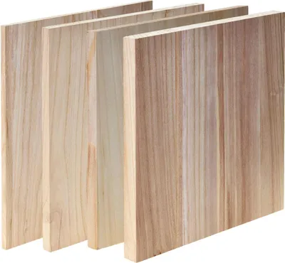 Produktbild von DTU Bruchtestbretter Paulownia, 10er Pack, 30 x 30 cm einweg 30 mm