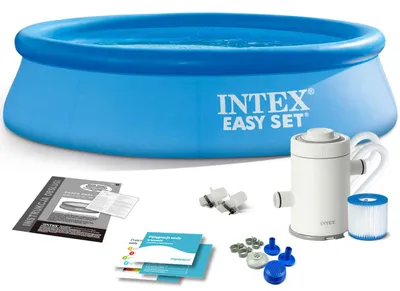 Obrázok produktu pre Intex 28108NP, 1942 L, Nafukovací bazén, Dieťa a dospelý, Modrá, 7,75 kg