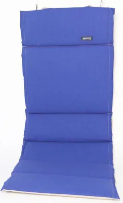 Produktbild von Madison Tuinstoelkussen 123x50 cm in Panama Blau, wasserabweisend, für verstellbare Gartenstühle