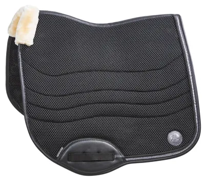 Produktbild von BUSSE Schabracke Dressur 3D Air Effect KG Sattelunterlage Schwarz VB/WB