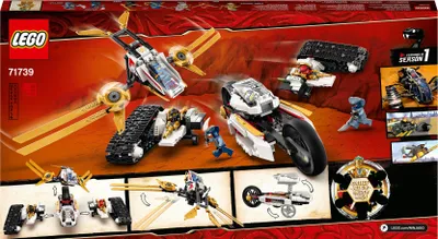 Obrázok produktu pre LEGO NINJAGO Nadzvukový útočník, Stavebnica, 9 rok / roky, Plast, 725 kusov, 1,13 kg