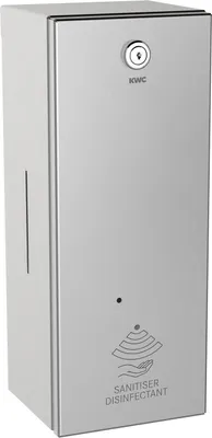 Obrázok produktu pre KWC AR Dávkovač dezinfekčného prostriedku, RODAN, elektrický, nerezová oceľ, povrchová montáž, 120x295x107 mm