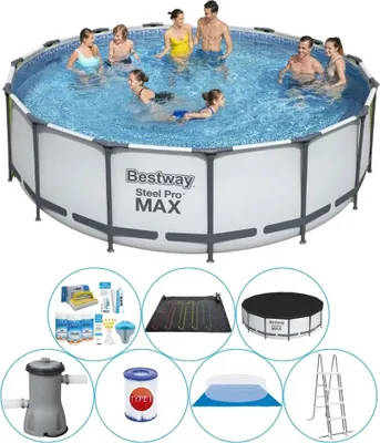 Zdjęcie produktu dla Oferta basenowa - Bestway Steel Pro MAX 457x122 cm Wołowina