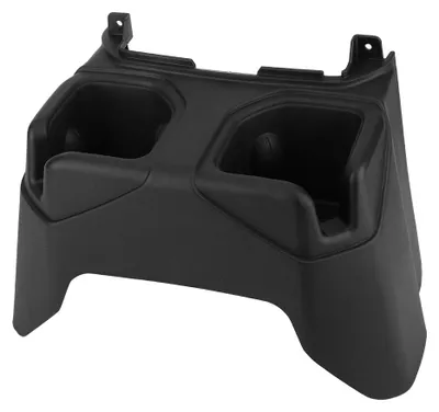 Image de Porte-tasse et porte-bouteille pour voiture, accessoire noir, compatible avec la Jeep Wrangler JL 2018-2020