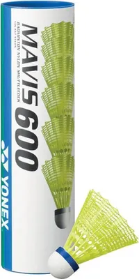 Obrázok produktu pre Yonex bedmintonové rakety Mavis 600 nylon žltá 6 kusov