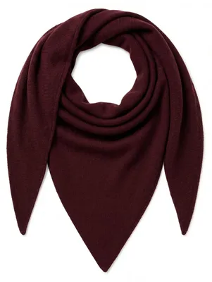 Imagen del producto de styleBREAKER: Pañuelo triangular de punto para mujer, diseño liso. Gran pañuelo de cuello de 190x80 cm. Mezcla suave de viscosa y lana. Pañuelo ligero para los hombros, ideal para la primavera y las noches de verano frescas