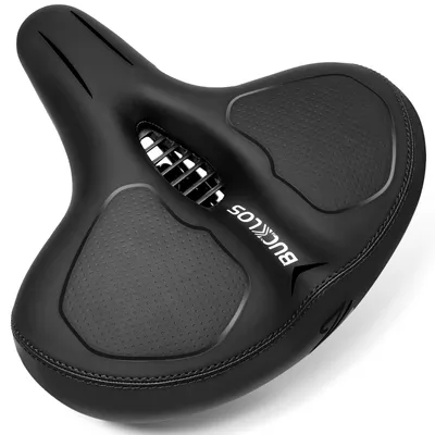 Immagine prodotto di Sella ergonomica per bicicletta con imbottitura in schiuma morbida, adatta sia per uomini che per donne