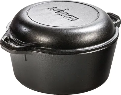 Image de Lodge Combi Cooker Poêle avec couvercle 26 cm 2 poignées