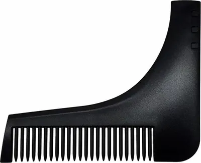 Image de Peigne de coiffage pour barbe - Noir