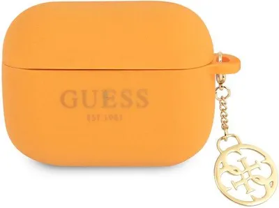 Produktbild von GUESS Airpods Pro Case - Charm Collection - Orange