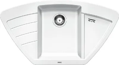 Produktbild von BLANCO ZIA 9 E, Weiß, 1 Becken, 340 x 431 mm, 18 cm, 930 mm, 180 mm