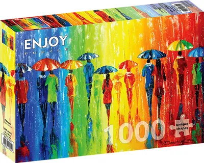 Obrázok produktu pre Puzzle 1000 dielov Enjoy – Ak bude pršať