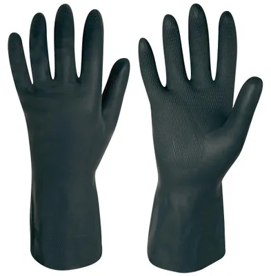 Produktbild von Neopren Chemikalienschutzhandschuhe  12 Paar Gr. 10