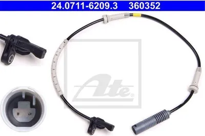Produktbild von ATE ABS Sensor Raddrehzahl Vorne für BMW 3 Limousine (E90) 24.0711-6209.3