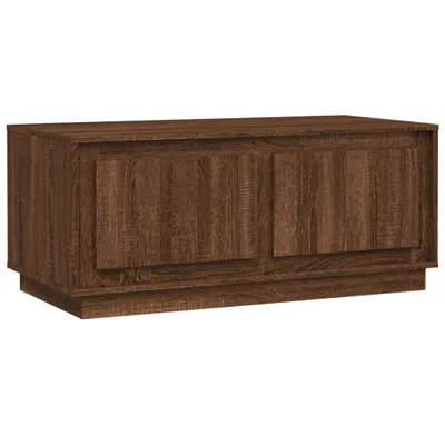 Produktbild von Couchtisch Braun Eichen-Optik 102x50x44 cm Holzwerkstoff