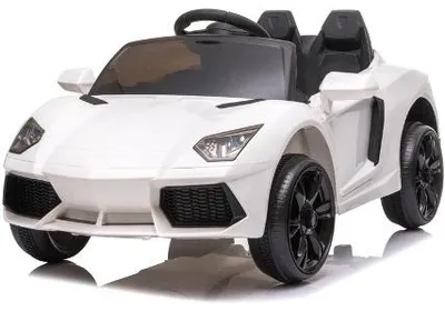 Produktbild von Kinder Elektroauto - Speedy - 12V - mit Fernbedienung - Fluegeltueren - Weiss