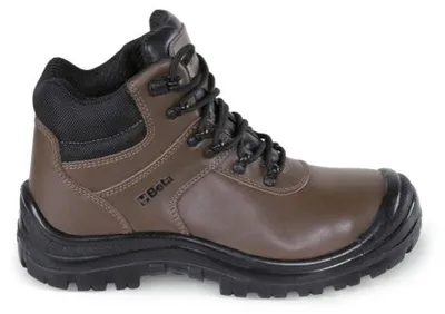 Zdjęcie produktu dla Wysokie buty ochronne typu botki z wodoodpornego nubuku, klasa S3, model Beta 7236BK – rozmiar 40