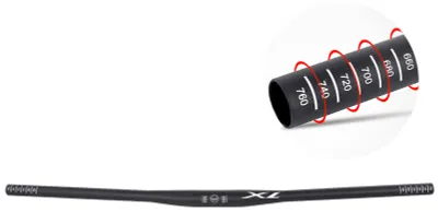 Obrázek produktu pro GUB XL Cycling Flat Riser Bar řídítka pro MTB horské kolo 31,8 * 780 mm