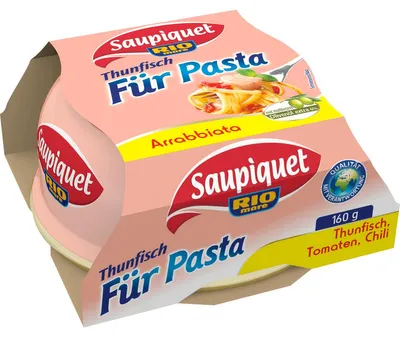 Obrázek produktu pro Saupiquet tuňák na těstoviny s rajčatovou omáčkou 160g