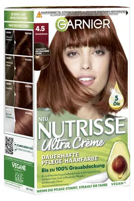 Produktbild von Garnier Nutrisse Dauerhafte Pflege-Haarfarbe mit nährenden Fruchtölen, Coloratio