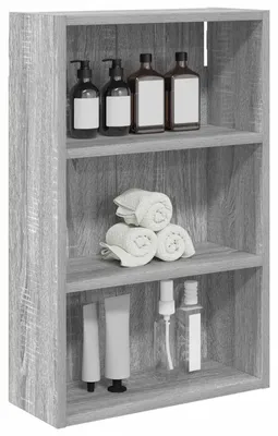 Produktbild von "im Sonderangebot" Badezimmer-Wandschrank Graues Sonoma 40x16x62,5cm - Spiegelschränke design 2026 316318