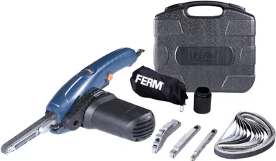 Produktbild von Ferm EFM1001, Bandschleifmaschine, 1070 m/min, 1650 m/min, AC, 230 V, 400 W